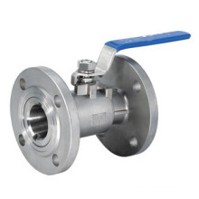 1PC Stainless Steel 304/316 Flange Ball Valve (guang type)